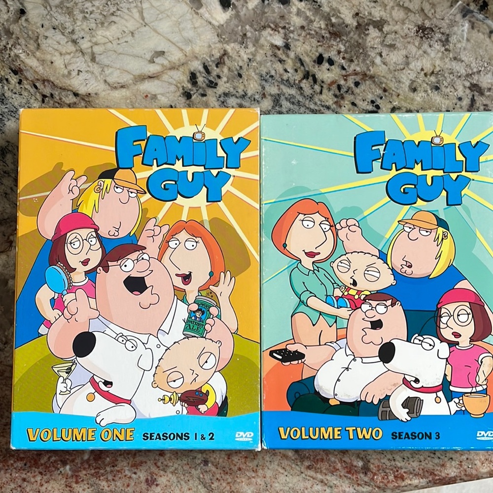 3/$10 Family Guy” Seasons 1,2,3